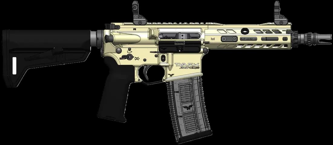 DARK 300 CQB — Cerakote Tan